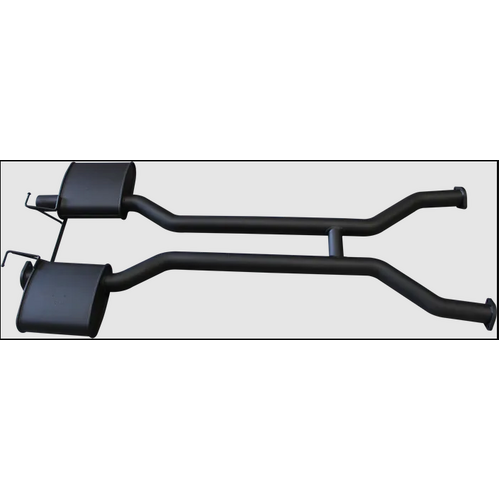 Ford AU Falcon Sedan 5L V8 XR8 Manta  Performance Exhaust System Dual 2.5''