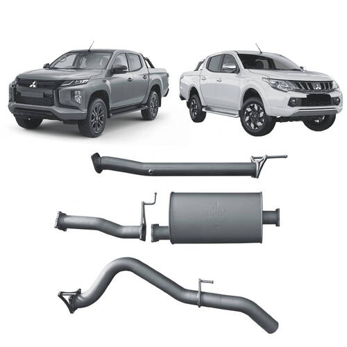 Redback Extreme Duty Exhaust to suit Mitsubishi Triton MQ/MR (05/2015 - on)