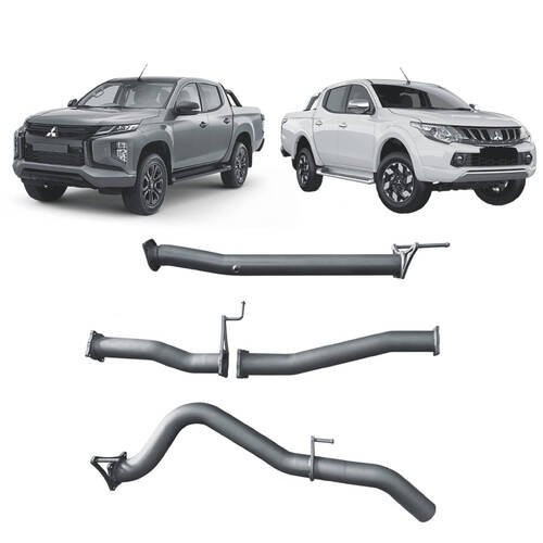 Redback Extreme Duty Exhaust to suit Mitsubishi Triton MQ/MR (05/2015 - on)