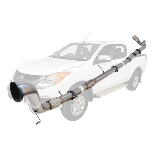 Performance Exhaust for Mazda BT50 2011 - 9/2016 3.2L 3 Inch Turbo Back Exhaust