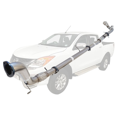 Performance Exhaust for Mazda BT50 2011 - 9/2016 3.2L 3 Inch Turbo Back Exhaust