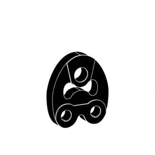 Redback Exhaust Rubber to suit MERCEDES-BENZ E-CLASS (09/1985 - 06/1997), 190 (10/1982 - 08/1993), 300 (07/1986 - 02/1993), Coupe (03/1987 - 05/1993),