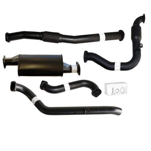 Performance Exhaust for Nissan Patrol Y61 GU 3L ZD30 Wagon 3 Inch Turbo Back Exhaust 2000-2016 (Does not suit Coil Tower Braces)