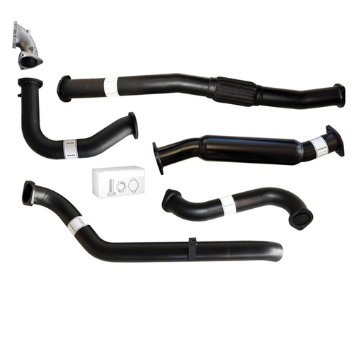 Performance Exhaust for Nissan Patrol Y61 GU 4.2L TD42 Ute 3 Inch Turbo Back Exhaust Cast Dump 1996 - 2006 (Does not suit Coil Tower Braces)