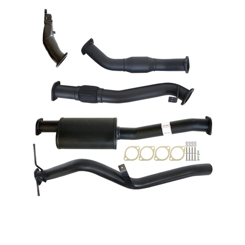 Performance Exhaust for Nissan Navara D22 2.5L YD25DD-TI 4WD 3 Inch Turbo Back Exhaust 2007 To 2015