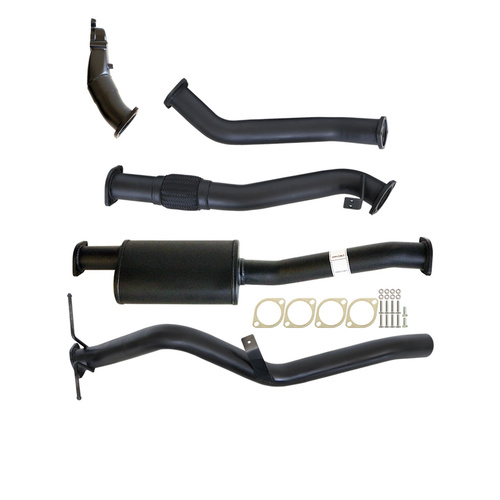 Performance Exhaust for Nissan Navara D22 2.5L YD25DD-TI 4WD 3 Inch Turbo Back Exhaust 2007 To 2015