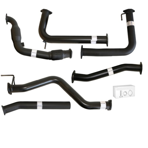 Performance Exhaust for Nissan Navara D40 2.5L 3 Inch Turbo Back Exhaust (Non DPF Model) 2007 - 2016