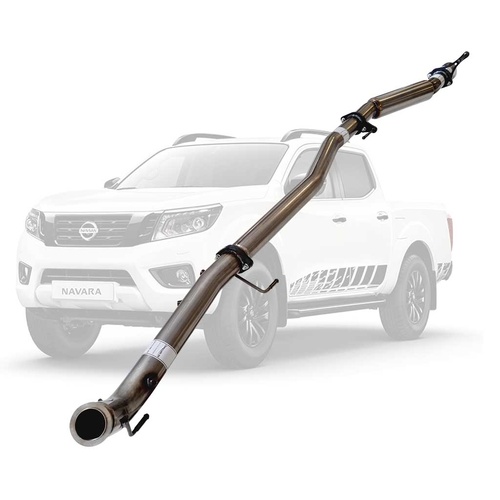 Performance Exhaust for Nissan Navara D23 NP300 2.3L 3 Inch Turbo Back Exhaust DPF Delete
