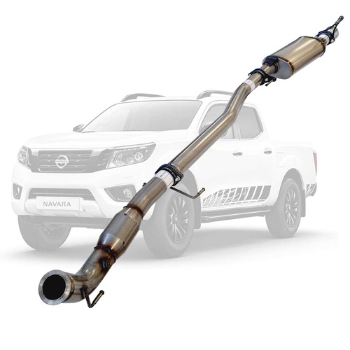 Performance Exhaust for Nissan Navara D23 NP300 2.3L 3 Inch Turbo Back Exhaust DPF Delete