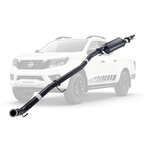 Performance Exhaust for Nissan Navara D23 NP300 2.3L 3 Inch Turbo Back Exhaust DPF Delete