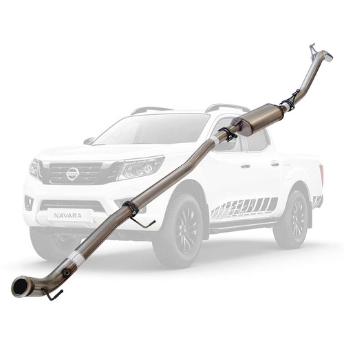 Performance Exhaust for Nissan Navara D23 NP300 2.3L 3 Inch Turbo Back Exhaust DPF Delete