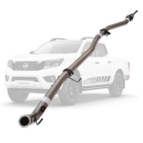 Performance Exhaust for Nissan Navara D23 NP300 2.3L 3 Inch Turbo Back Exhaust DPF Delete