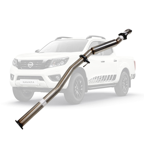 Performance Exhaust for Nissan Navara D23 NP300 2014 Onwards 2.3L 3 Inch DPF Back Exhaust