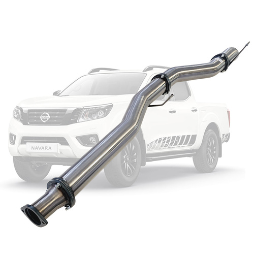 Performance Exhaust for Nissan Navara NP300 D23 2015 On 2.3L 4 Inch DPF Back Exhaust