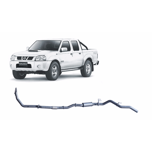 Redback Extreme Duty Exhaust to suit Nissan Navara D22 3.0L (11/2001 - 12/2006)