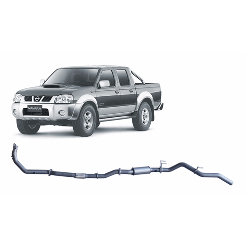 Redback Extreme Duty Exhaust for Nissan Navara D22 2.5L (01/2007 - 10/2015)