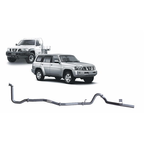 Redback Extreme Duty Exhaust to suit Nissan Patrol GU 3.0L (05/2000 - 10/2016)