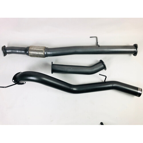 Outback Exhaust to suit MAZDA TF UTE 4WD UTE 3.0L TD 3.5" DPF Back 409 Stainless Steel Exhaust System 09/2020 on
