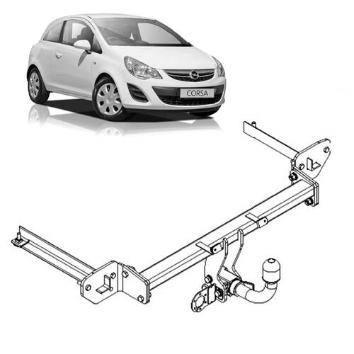 TAG Towbar European for Opel Corsa (09/2012 - 12/2013)