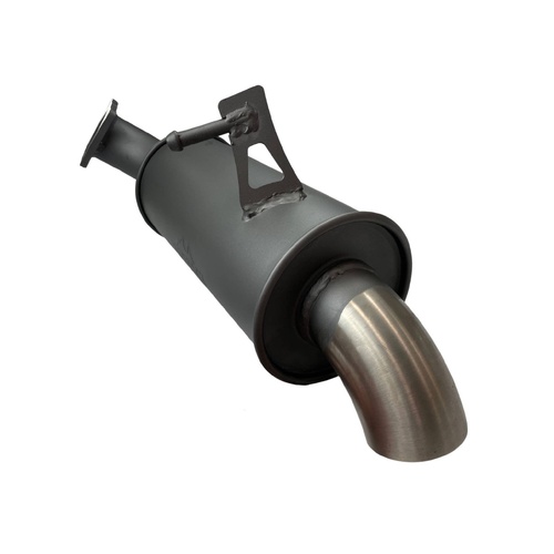 Redback Extreme Duty 6" Round Resonator Replacement for Y62 Patrol Exhaust