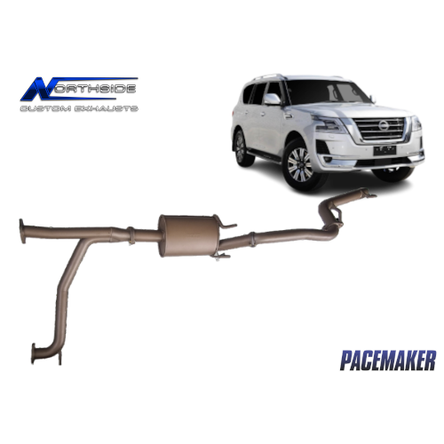  Pacemaker King Brown Exhaust for Nissan Patrol Y62 Series 1-5