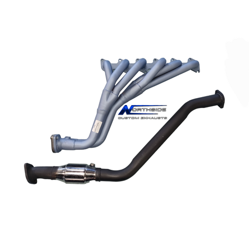 Ford Fg Falcon Sedan Pacemaker Ph4490 Headers and 2.5" High flow Cat Converter