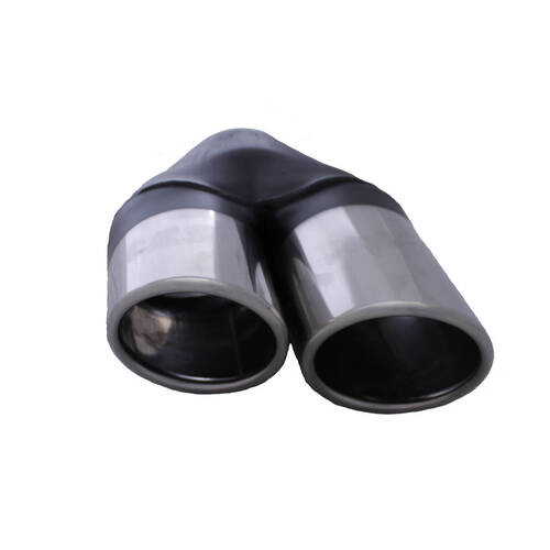 Y-PIECE VT 2 1/4" IN 2 X 3" OUT 9" LONG REDBACK304 SS
