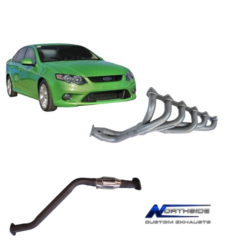 Redback Performance Header / High Flow Cat Kit Ford Falcon Fg 6 cyl Sedan