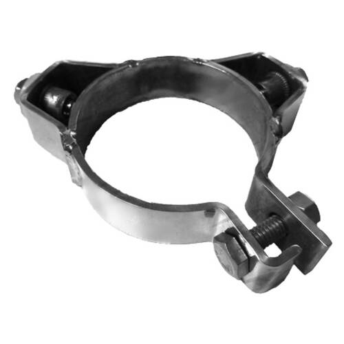 Guard Clamp Kit - For 3", Stainless, 2 Brackets included