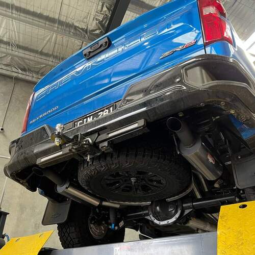 CHEVROLET SILVERADO 1500 ZR2 6.2L V8 CAT BACK EXHAUST