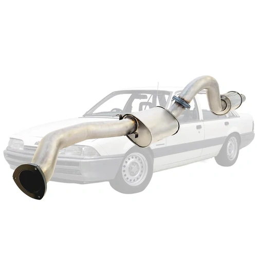 Holden Commodore VL Turbo/V8 3 Catback Kit Inc 2 x Everflow Mufflers 304 Stainless