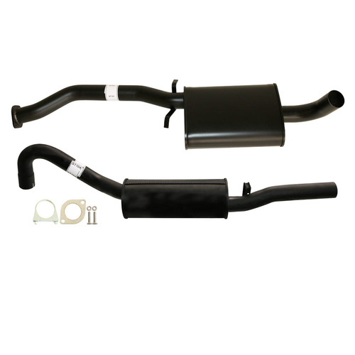 HOLDEN COMMODORE VL TURBO/V8 2 1/2" CATBACK KIT INC 2 X EVERFLO MUFFLERS