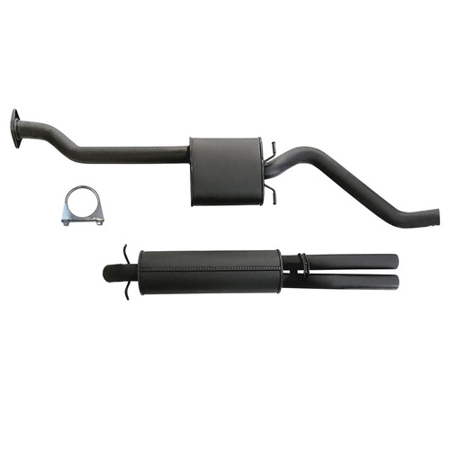 HOLDEN STATESMAN VS V6 SEDAN *IRS* 2 1/2" CATBACK KIT INC 2 X EVERFLO MUFFLERS REAR DUAL OUTLET