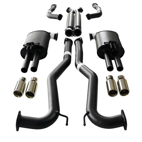 HOLDEN COMMODORE VE, VF V6 V8 UTE STATESMAN WM WN 3" KIT WITH 2 x HOTDOG - XPIPE & 4 X SC TIPS