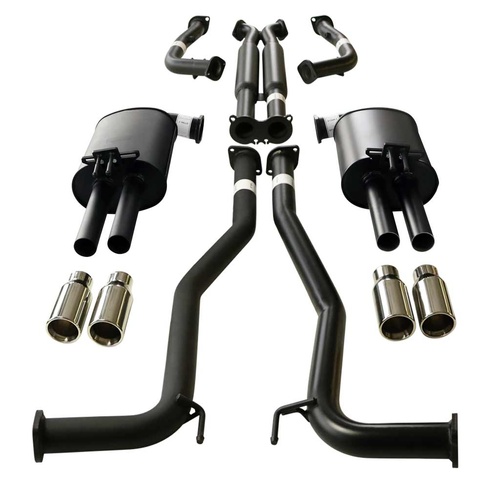 HOLDEN COMMODORE VE, VF V6 V8 UTE AND STATESMAN WM WN 2 1/2" KIT WITH 2 x HOTDOG - XPIPE & 4 X SC TIPS