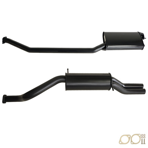 FORD FALCON AU UTE V8 2 1/2" CENTRE & REAR MUFFLER EVERFLO