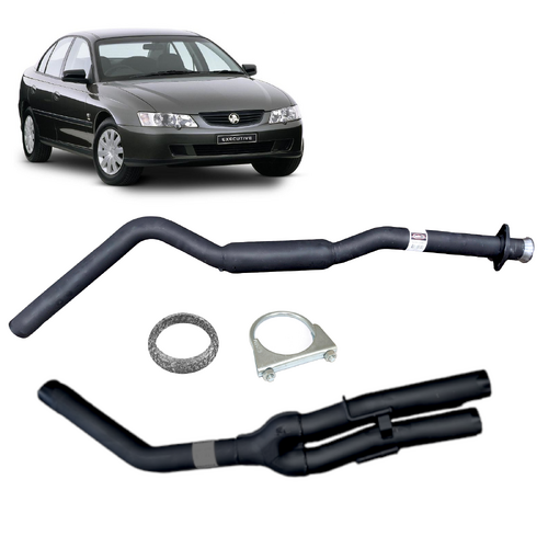 Holden Commodore VT VX VY 2 1/2 Inch Catback Hotdog Centre Rear Dual 2.5"