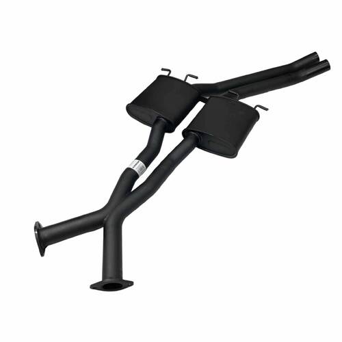 Redback Twin 2.5" Centre Mufflers For Holden Commodore VT VX VY VZ 5.7L V8 Sedan's 