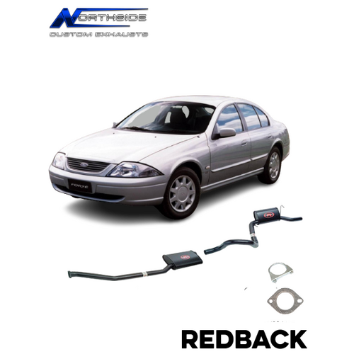 Redback 2.5" Catback Exhaust for Ford Falcon  EA EB ED EF EL AU 6 Cylinder