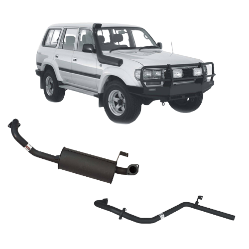 Redback Performance Exhaust for Toyota Landcruiser 80 Series 1FZ 1HZ 2.5"
