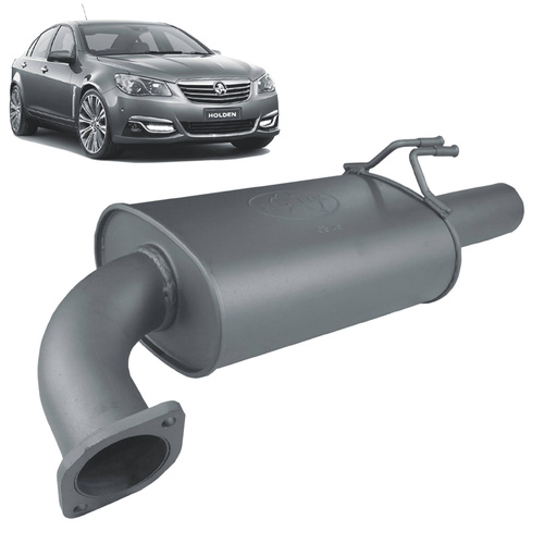 Redback 3" Rear Muffler for Holden Commodore VE/VF  - Driver Side