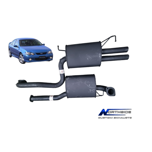 Ford Falcon BA BF Xr6 Sedan Redback 2.5" Catback Performance Exhaust