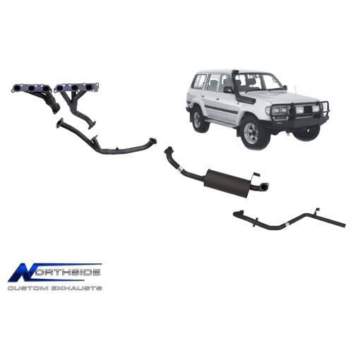 Redback Performance Exhaust Kit for FZJ80 Landcruiser