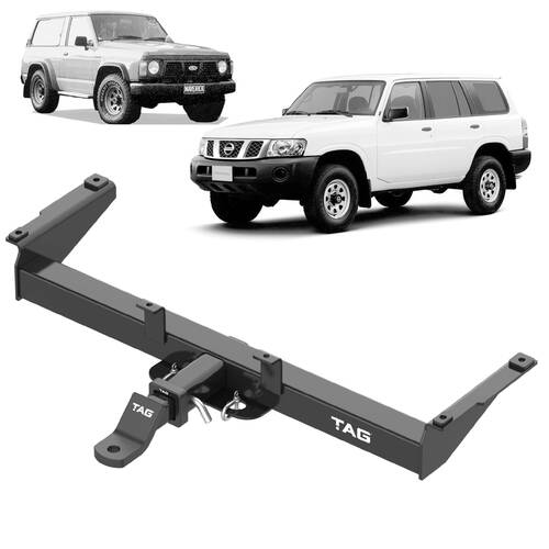 TAG Heavy Duty Towbar to suit Ford Maverick (02/1988 - 03/1994), Nissan Patrol (01/1997 - on)