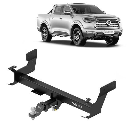TAG Heavy Duty Towbar for Great Wall Cannon (09/2020 - on), 3 Tone Tow 50 x 50 