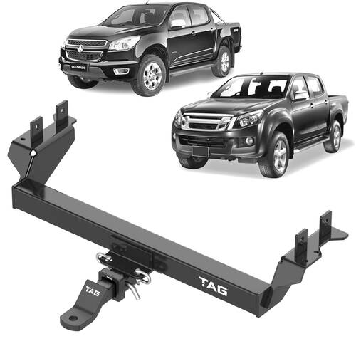 TAG Heavy Duty Towbar to suit Holden Rodeo (01/2003 - 2008), Colorado (01/2008 - 06/2012), Isuzu D-MAX (01/2007 - 08/2012)