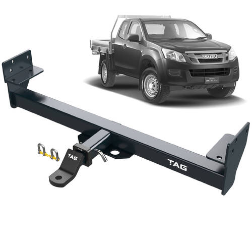 TAG Heavy Duty Towbar for Isuzu D-MAX C/Chassis & Tub-body no bumper (06/2012 - 07/2020)