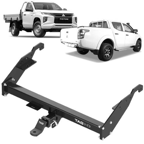 Towbar Mitsubishi Triton No Bumper/Step 02/15-on