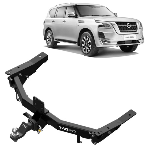 TAG Heavy Duty Towbar for Nissan Patrol Y62 S1 - S5 (12/2012 - on) Towing