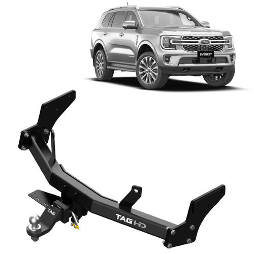 TAG Heavy Duty Towbar for Next-Gen Ford Everest 2022+ P704 Next Gen with Towball